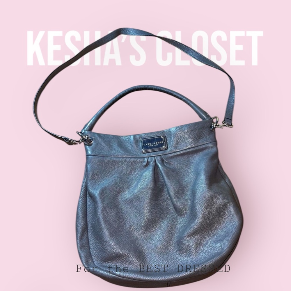 MARC JACOBS Genuine Leather Hobo Bag
